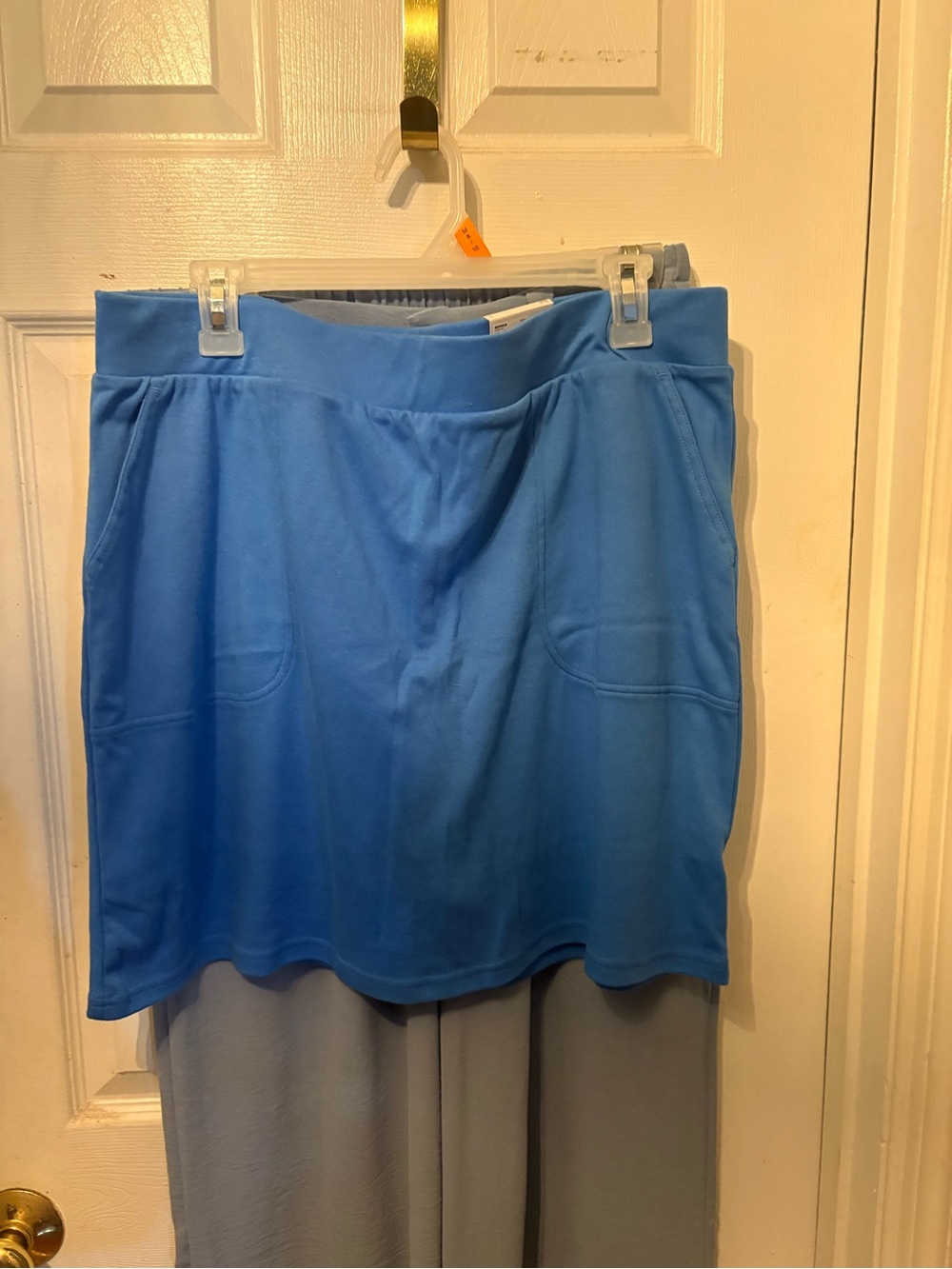 croft & barrow Blue Easy Knit Skort